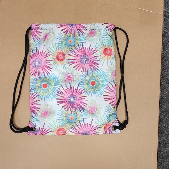 Yak Pak Colorful Drawstring Backpack - Picture 2 of 3